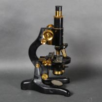 W Watson & Sons Ltd, London - A Vintage Bactil microscope, in fitted case, No 77513, complete with