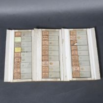 27 Mid-19th Century microphotograph microscope slides, 24 by John Charles Stovin, 2 by John B Dance