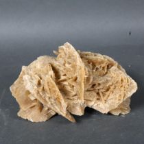 A section of sand rose rock, height 14cm.