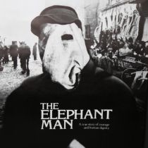 MOVIE POSTER - The Elephant Man (1980) UK One Sheet film poster, starring John Hurt, 27 x 40 inches