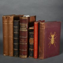 A selection of books on Beetles. The British Coleoptera Delineated, ed. W.E. Shuckard, drawn in