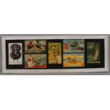 Mid-Twentieth Century English, collage of original early twentieth century postcards, Seaside