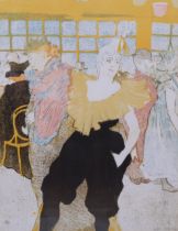 Henri de Toulouse-Lautrec (1864-1901), limited edition lithograph in five colours on watermarked