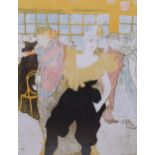 Henri de Toulouse-Lautrec (1864-1901), limited edition lithograph in five colours on watermarked