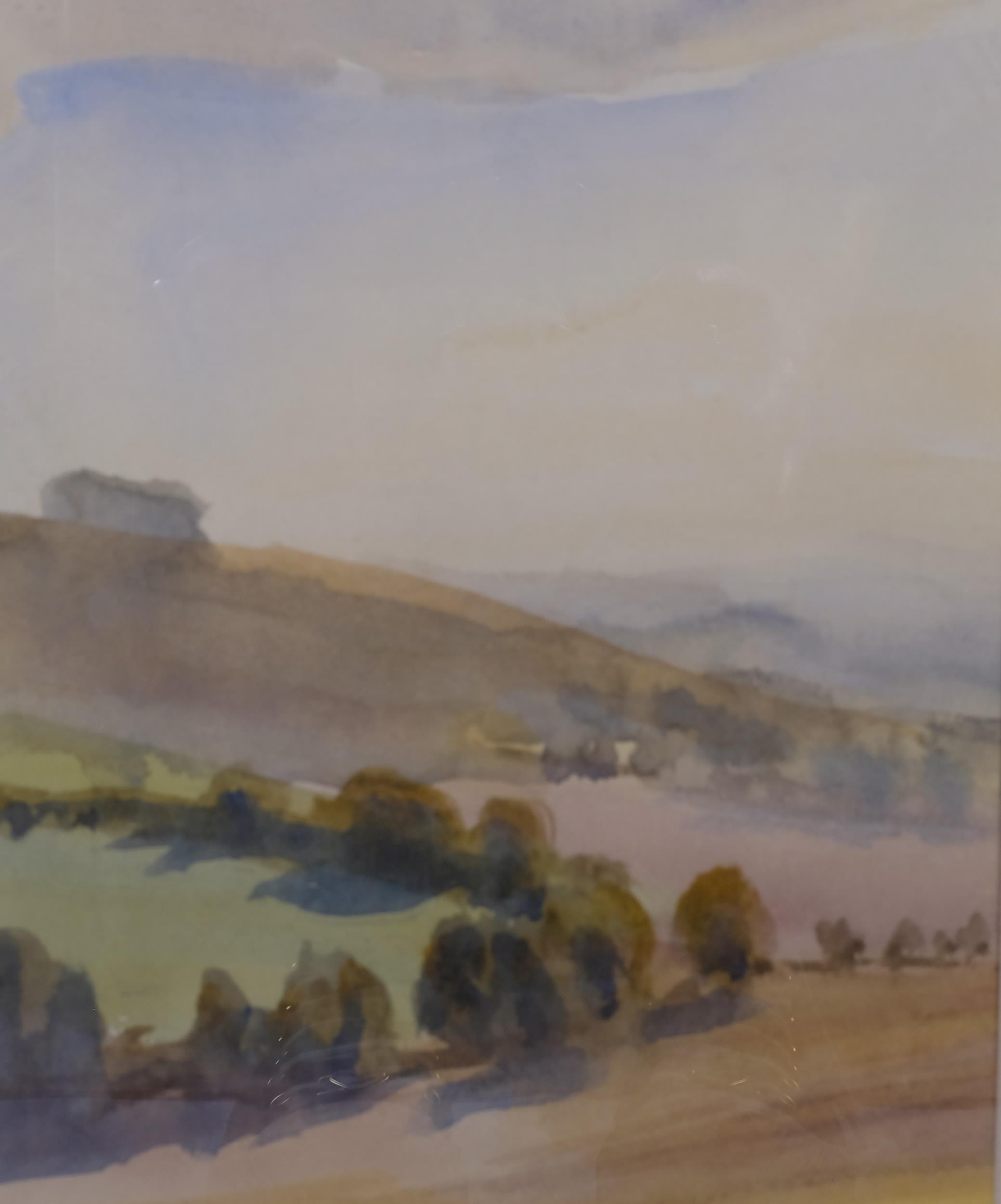 John Marshall (1911 - 1995), 4 landscapes, watercolours, 18cm x 20cm, framed (4) Good condition - Image 3 of 4