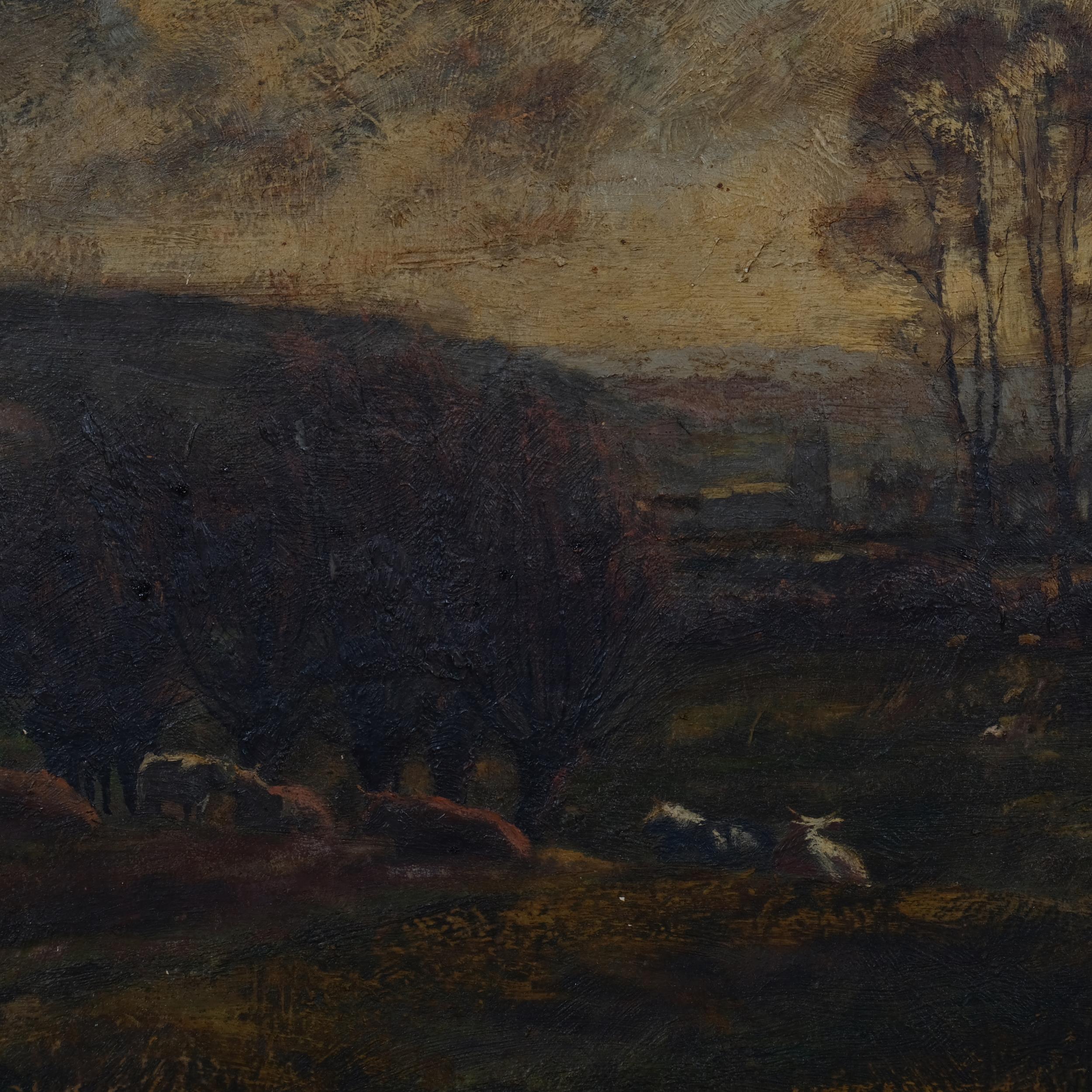Captain Thomas Beecham, landscape of the willows, oil on canvas, signed with RA (1946) and RBA - Image 2 of 4