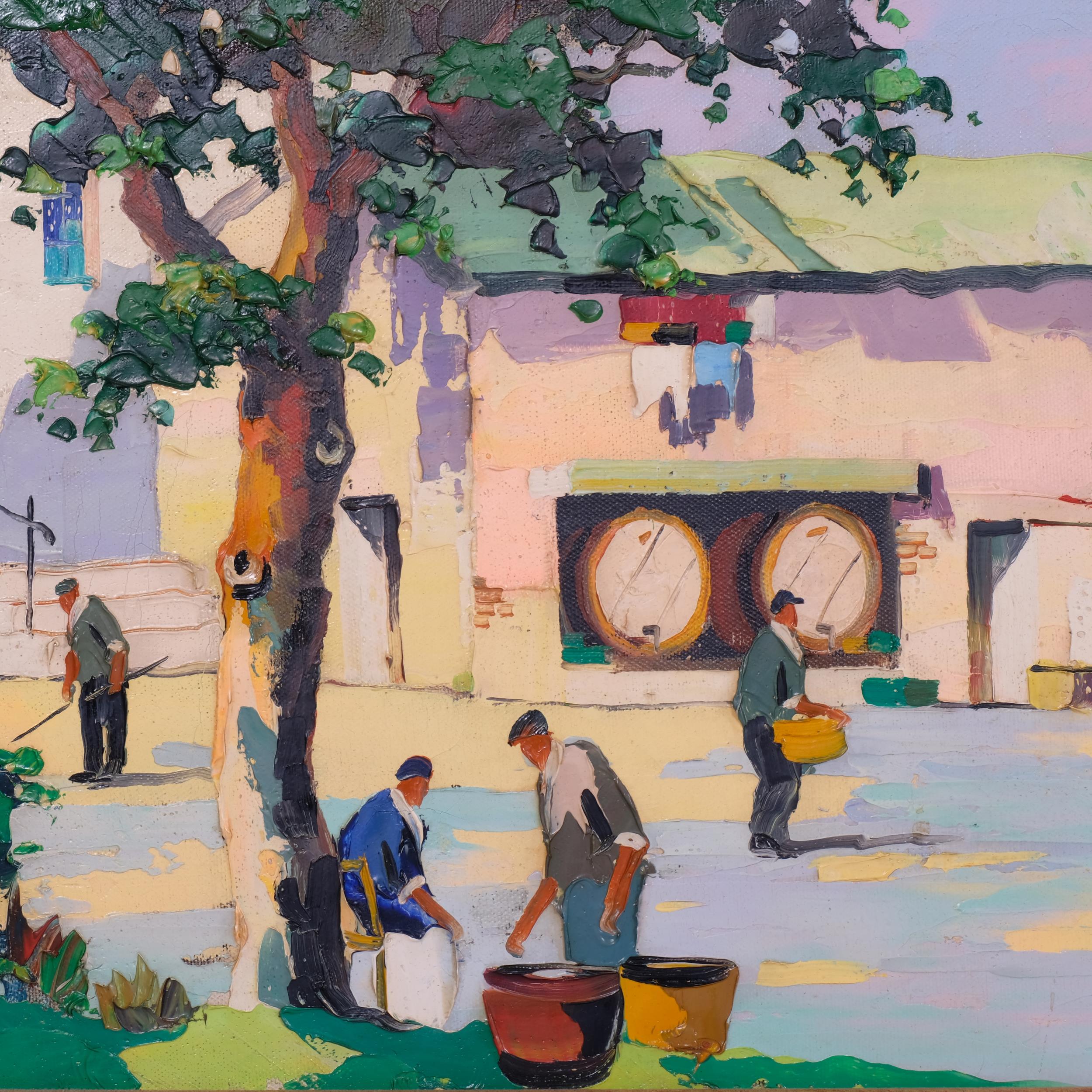 Cecil Rochfort D'Oyly-John (1906 - 1993), The Olive Mill At Cagnes sur Mer near Nice South of - Image 2 of 4
