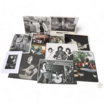 JIMI HENDRIX EXPERIENCE / MITCH MITCHELL. A Quantity Black & White PHOTOGRAPHS & PRINTS of Mitch