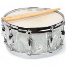 A Pearl Finish SLINGERLAND USA SNARE DRUM owned by MITCH MITCHELL of the JIMI HENDRIX EXPERIENCE.