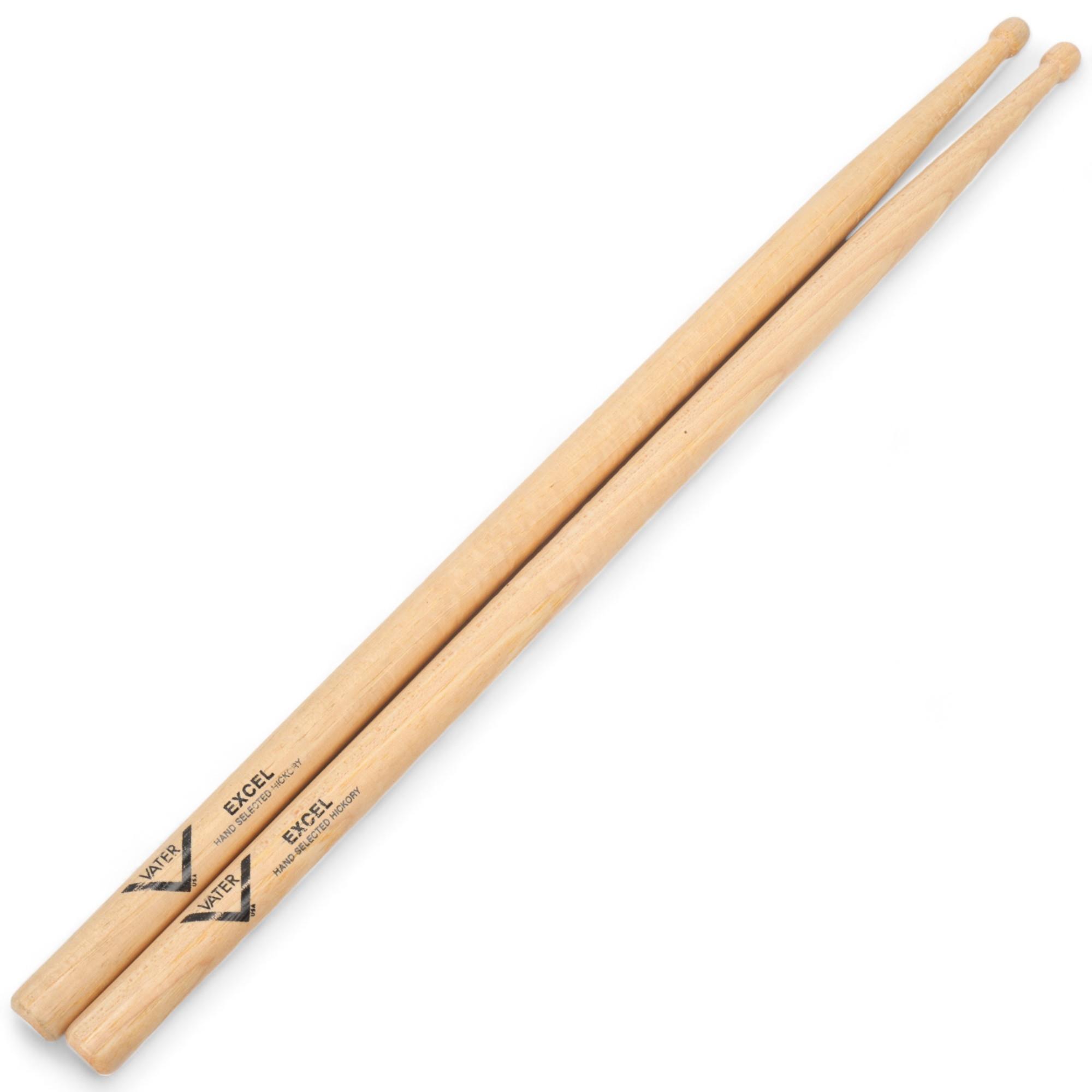 Two USED VATER 'EXCEL' Hickory DRUMSTICKS belonging to MITCH MITCHELL