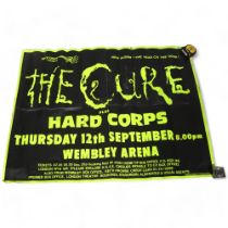 3 original 1980s' tour posters, THE CURE, The Head on The Door Tour, THE PRETENDERS, Get Close tour,