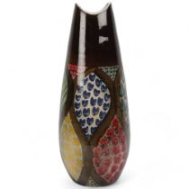 INGRID ATTERBERG for Uppsala Ekeby, a large "Mimosa" vase, designed 1952, makers mark to base,