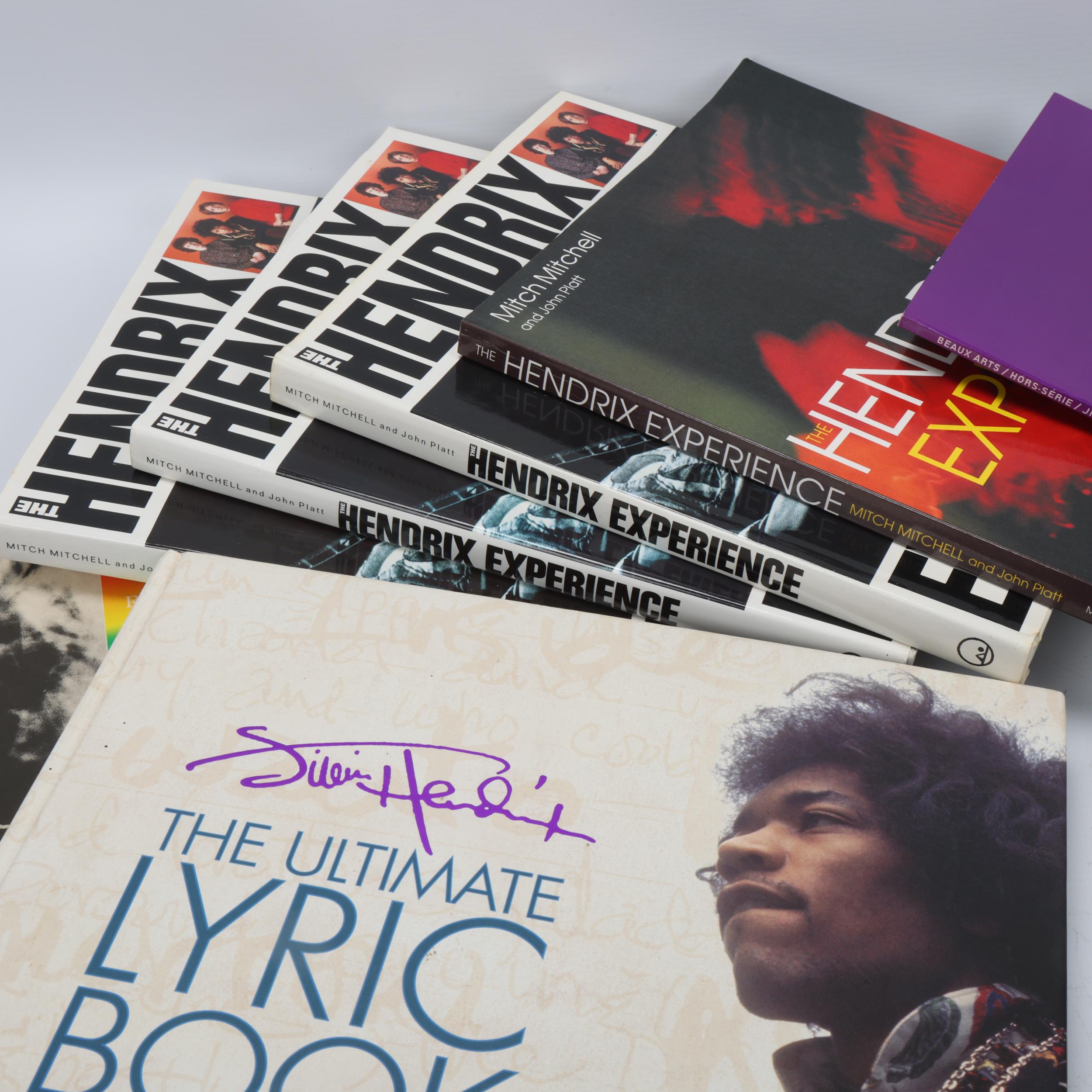 Seven books relating to JIMI HENDRIX & THE 1960s 'The Hendrix Experience' by Mitch Mitchell (soft - Image 3 of 3