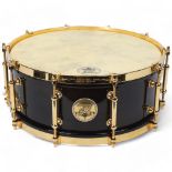 JIMI HENDRIX EXPERIENCE Pearl Drums Gold Plated 15inch Snare Drum owned by MITCH MITCHELL. A gold