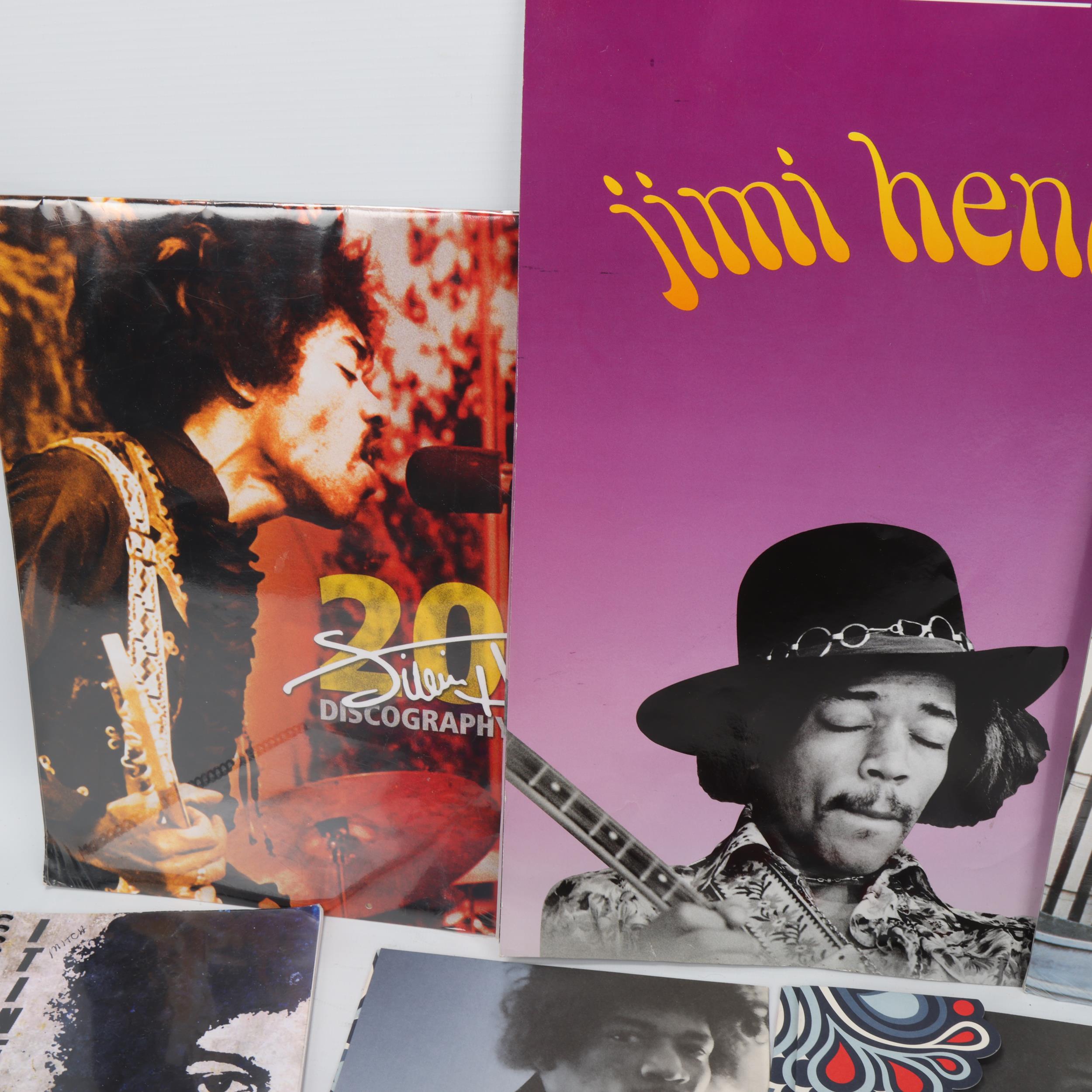 A quantity of paper ephemera relating to MITCH MITCHEL and JIMI HENDRIX. Includes exhibition - Image 3 of 3