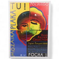 A Polish exhibition poster, Dydo Poster Collection, 2019, artwork by ROMAN KALARUS, 97 x 67cm,