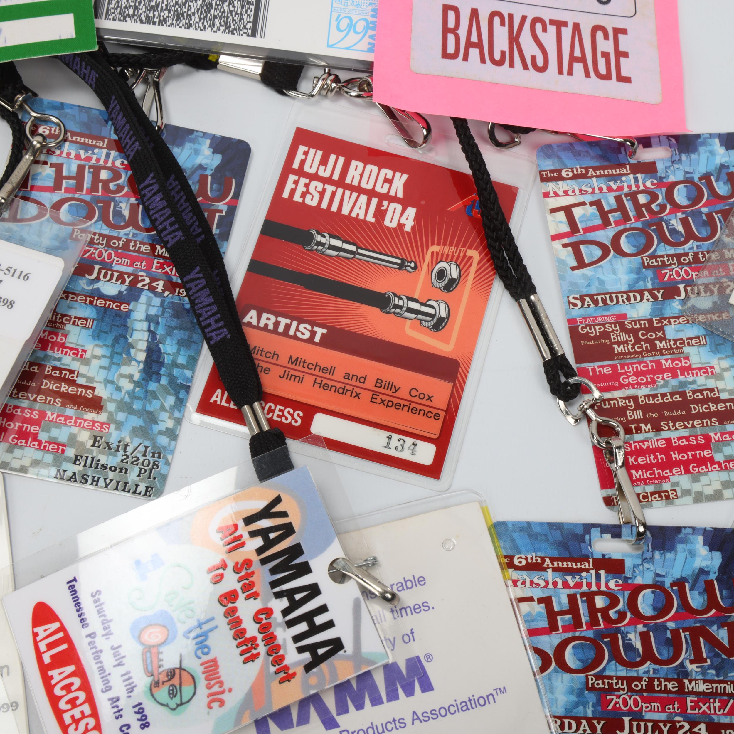 A quantity of modern back stage passes / access all areas / festival passes etc belonging to MITCH - Image 3 of 3
