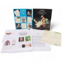 Paperwork and AUCTION CATALOGUES relating to the 1990 and 1991 SOTHEBY'S SALES of JIMI HENDRIX