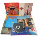 A collection of VINYL LPs owned by MITCH MITCHELL. Titles include: Johnny Guitar Watson 'Funk Beyond
