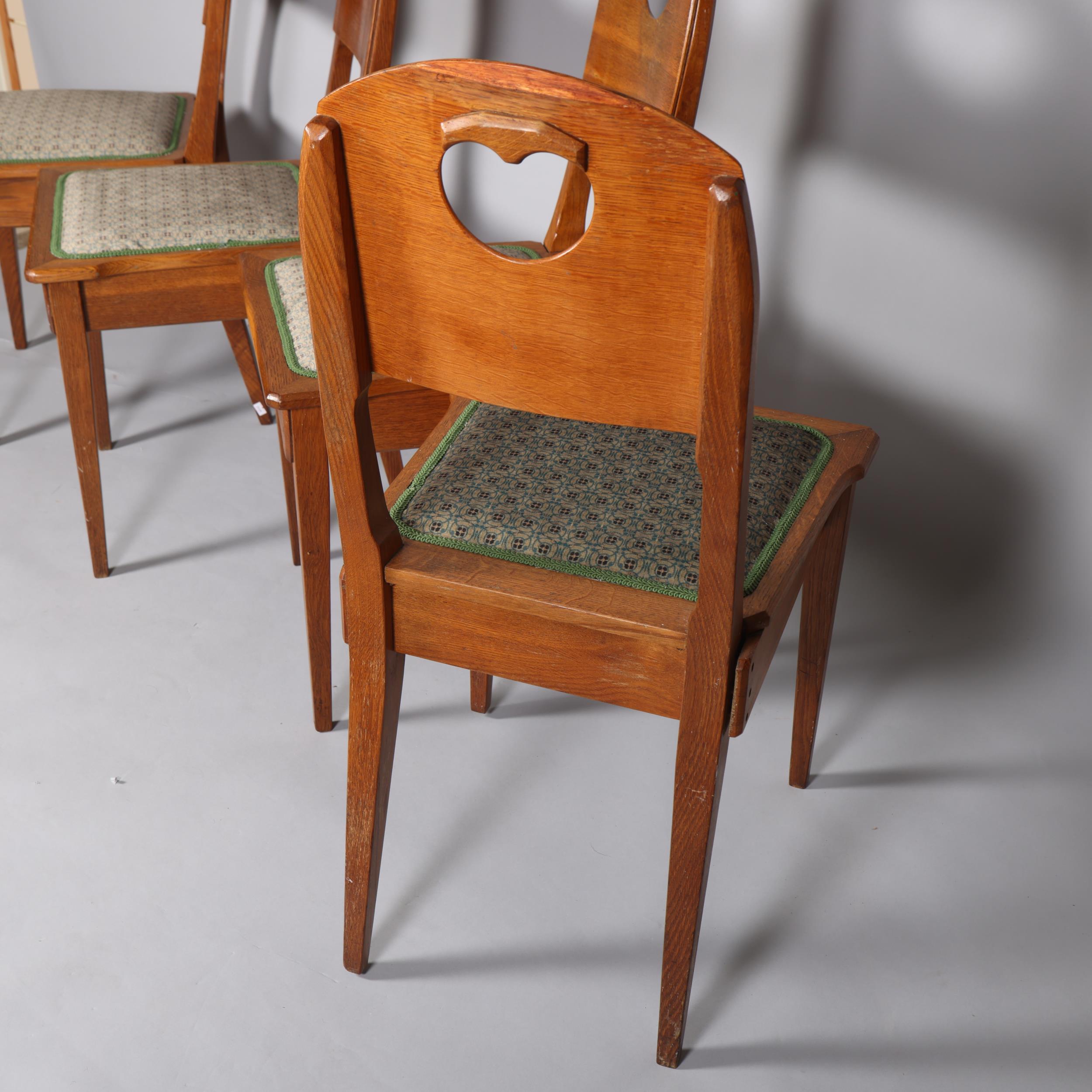 RICHARD RIEMERSCHMID (1868 - 1957), a set of 4 Arts and Crafts or Jugendstil chairs made by - Image 3 of 11