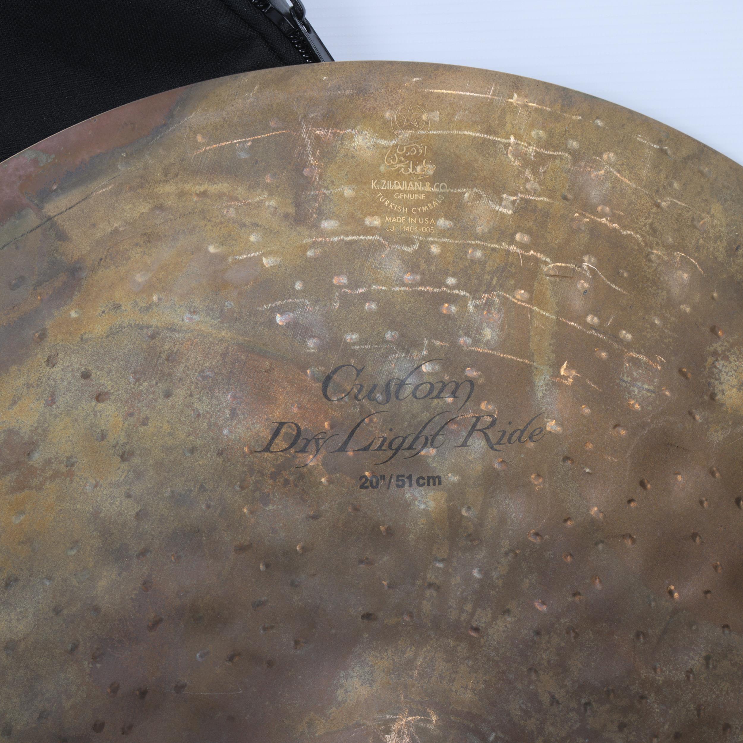 JIMI HENDRIX EXPERIENCE Zildjian Cymbal (1) Owned by MITCH MITCHELL. One 20inch Zildjian Custom - Image 2 of 3
