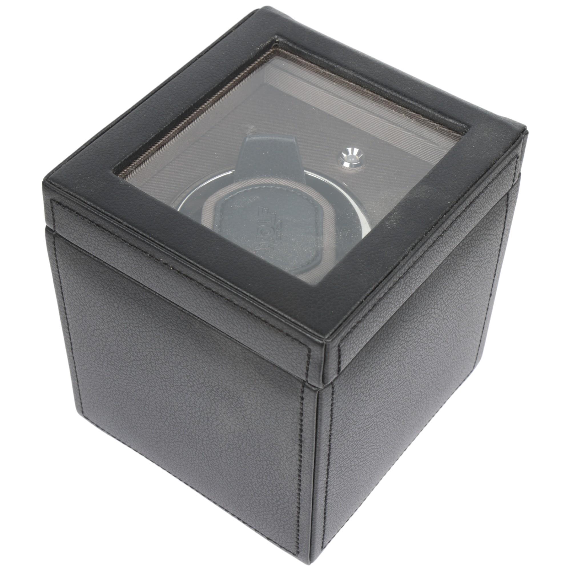 WOLF - a near new Cub Module 1.8 single watch winder, boxed with accessories and power lead (RRP £