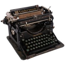 An Antique Underwood office typewriter