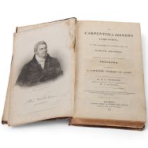 Hardbound edition Carpenter's and Joiner's Companion, by A Nicholson, 1826 Caxton Press