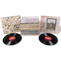 A quantity of vinyl LPs, including Led Zeppelin III, and Led Zeppelin IV vinyl, both by Atlantic