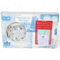 A box entitled "Treasures of Tek Sing", box contains a piece of original Chinese porcelain from