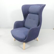 FRITZ HANSEN - A Ro armchair by Jaime Hayon. With maker's label. Good but used condition. Would