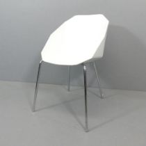 A Ligne Roset Rocher chair by Hertel and Klarhoefer with moulded maker's marks.