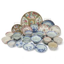 A collection of Chinese porcelain items