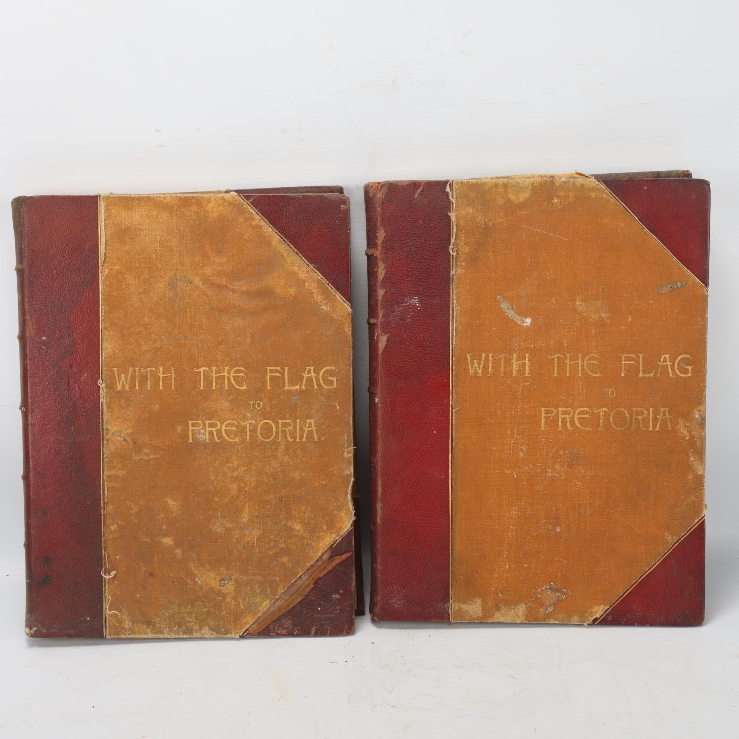 With The Flag To Pretoria, a History of the Boer War, by H W Wilson 1900, 2 volumes - Image 3 of 3