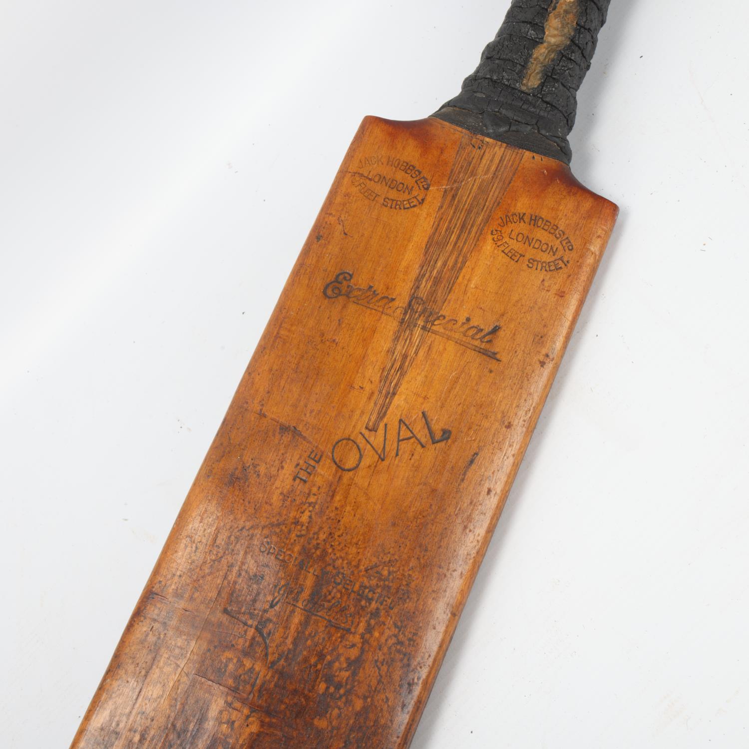 CRICKET INTEREST - a Jack Hobbs Oval Extra Special cricket bat signed by the 1926 England Ashes Team - Image 3 of 3