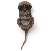 African Kran mask, Liberia or Ivory Coast, height approx 33cm