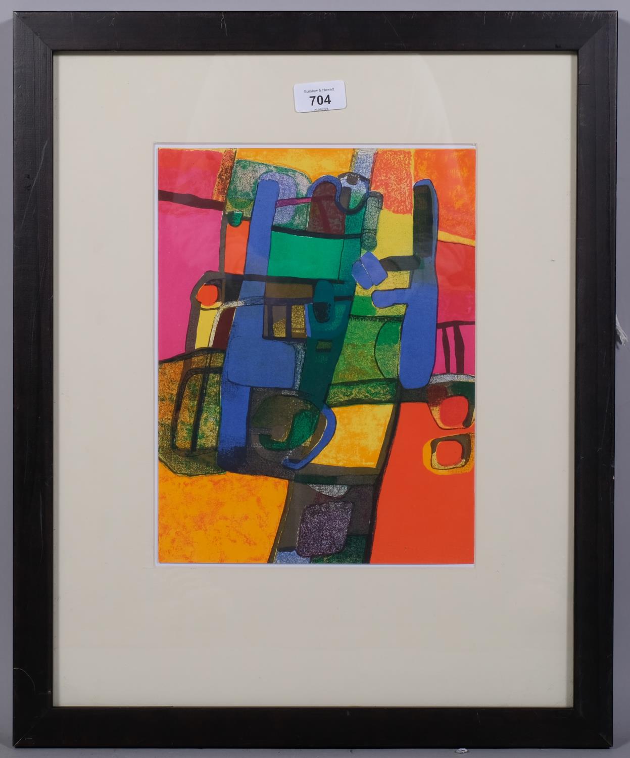 Maurice Esteve (1904 - 2001), abstract composition, original lithograph issued XX Siecle 1968, no. - Image 2 of 4