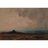 Alfred William Rich (1856 - 1921), after the storm, watercolour, signed, 26cm x 38cm, framed