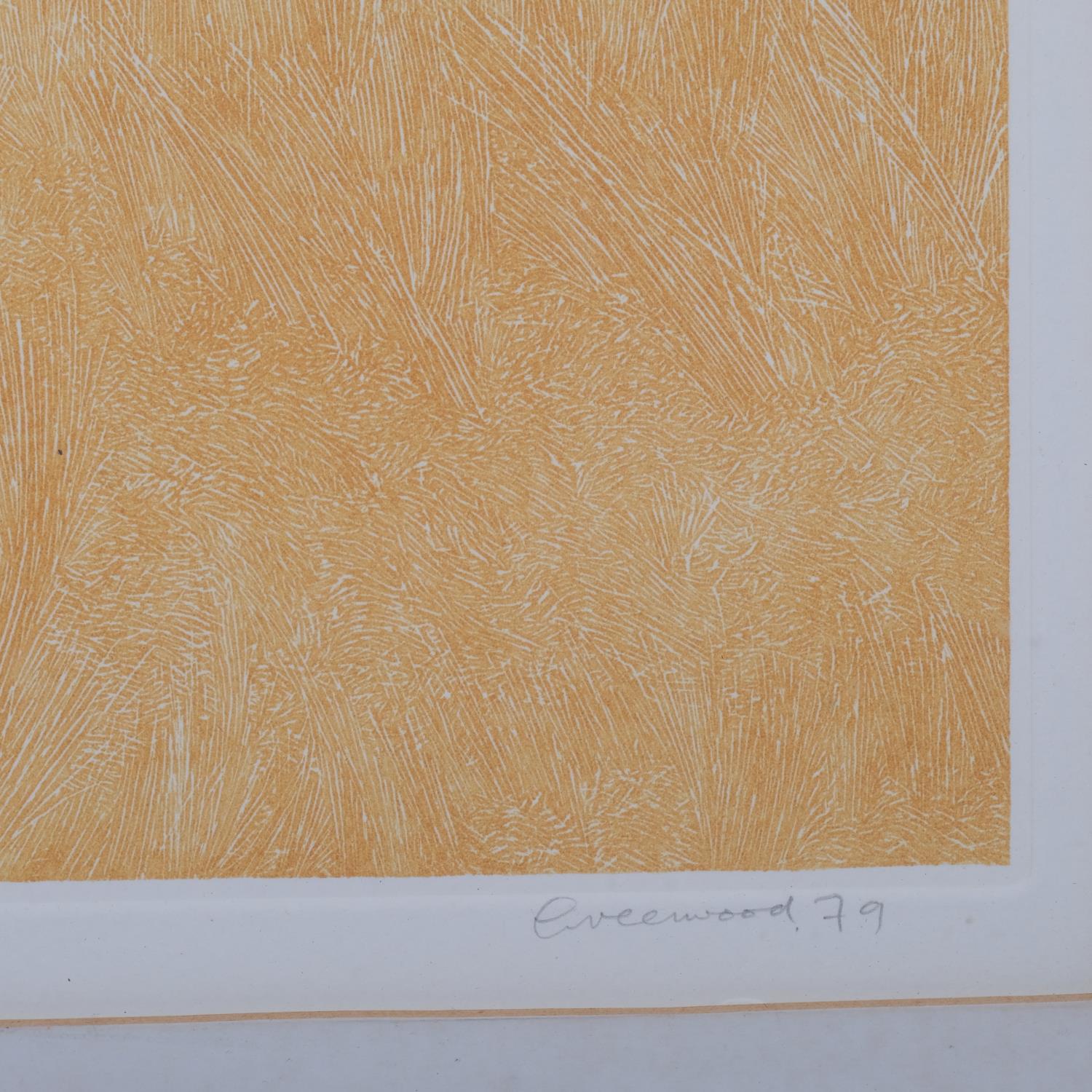 Phil Greenwood (born 1943), treeline, etching/aquatint, signed in pencil, plate 51cm x 42cm, - Image 3 of 4