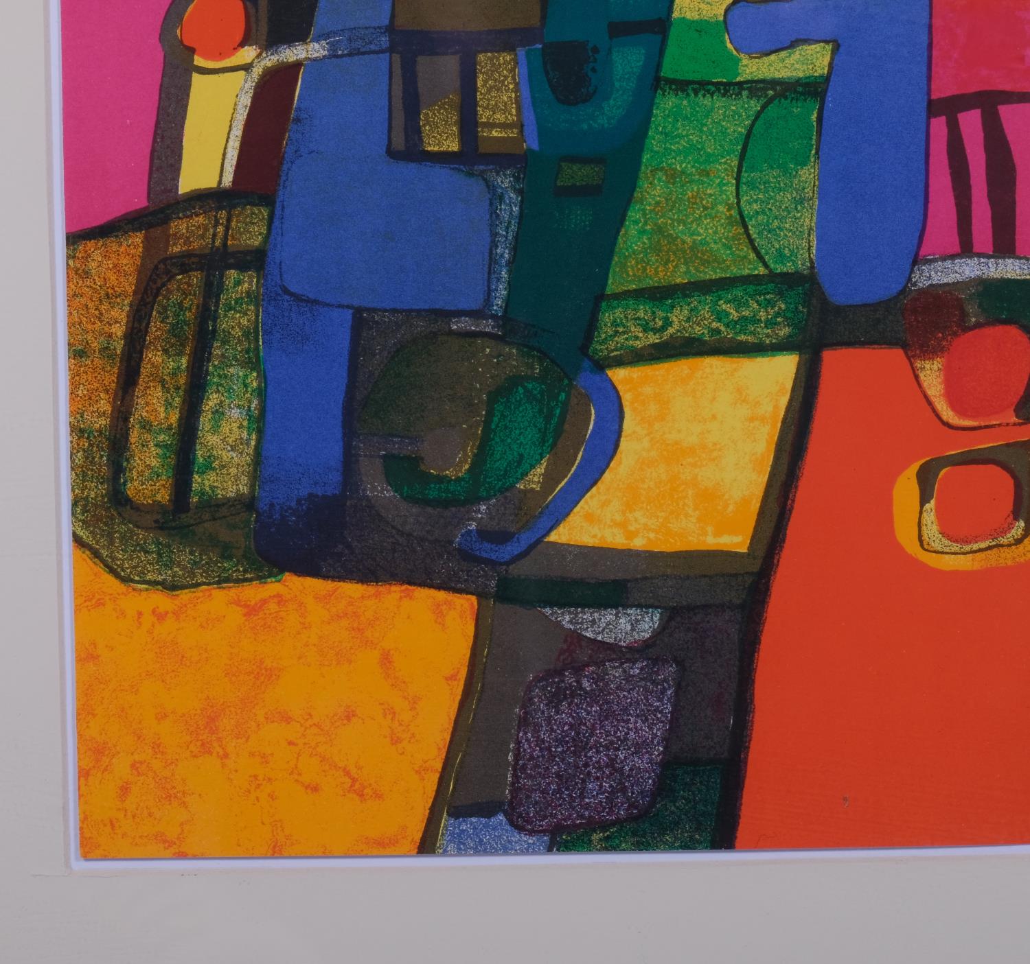 Maurice Esteve (1904 - 2001), abstract composition, original lithograph issued XX Siecle 1968, no. - Image 3 of 4