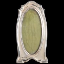 An Art Nouveau George V silver-fronted photo frame, Joseph Gloster Ltd, Birmingham 1912, internal