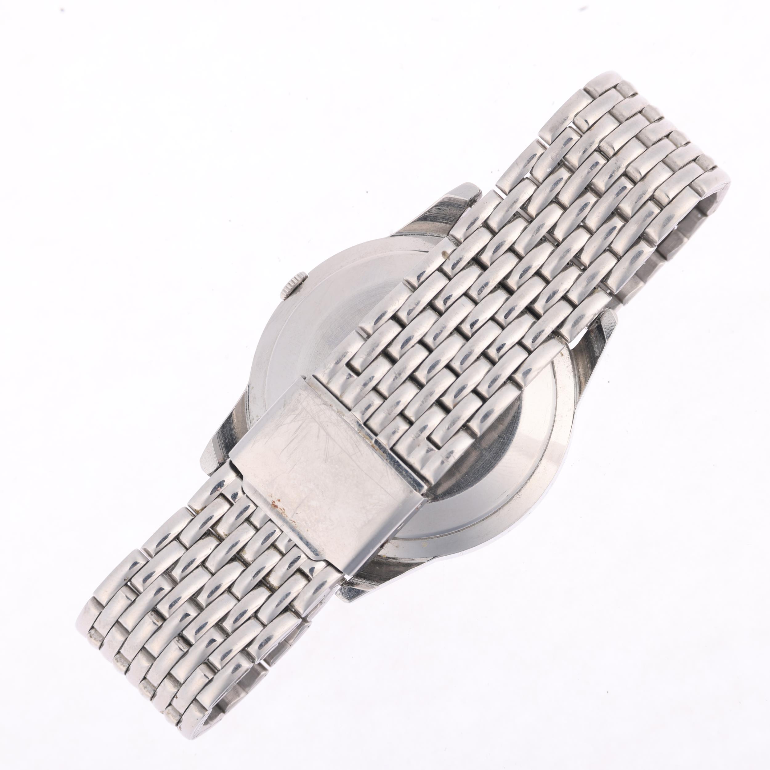 SEIKO - a Vintage stainless steel automatic calendar bracelet watch, ref. 7005-2000, circa 1971, - Bild 3 aus 5