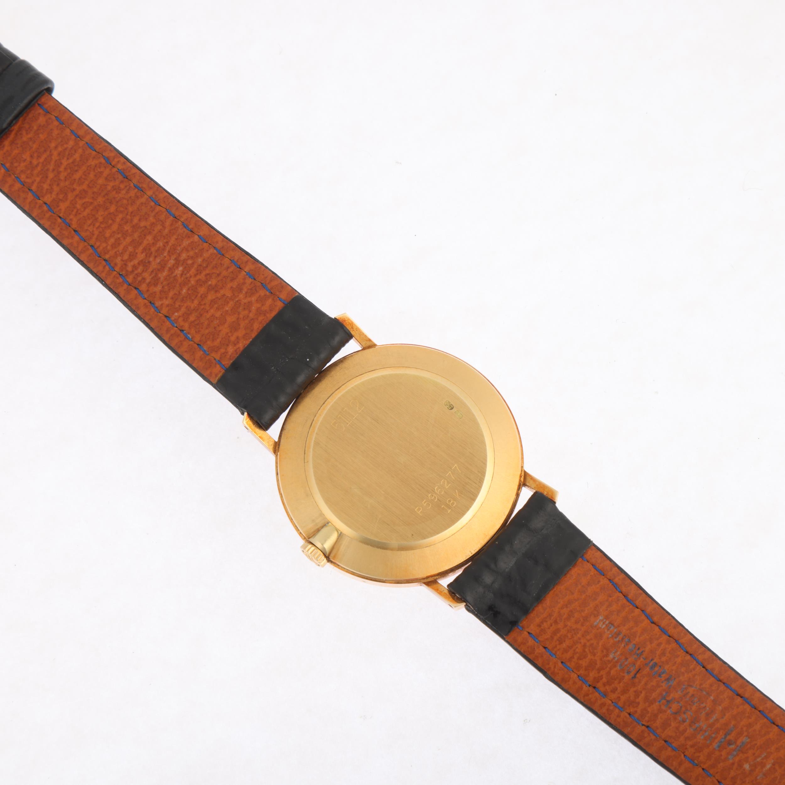 ROLEX - an 18ct gold Cellini mechanical wristwatch, ref. 5112, circa 1988, ivory Jubilee anniversary - Bild 5 aus 5