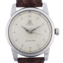 OMEGA - a Vintage stainless steel Seamaster automatic wristwatch, ref. 2846, circa 1956, silvered