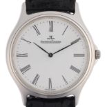 JAEGER LECOULTRE - a stainless steel Heraion quartz wristwatch, ref. 112.8.08, circa 1997, white