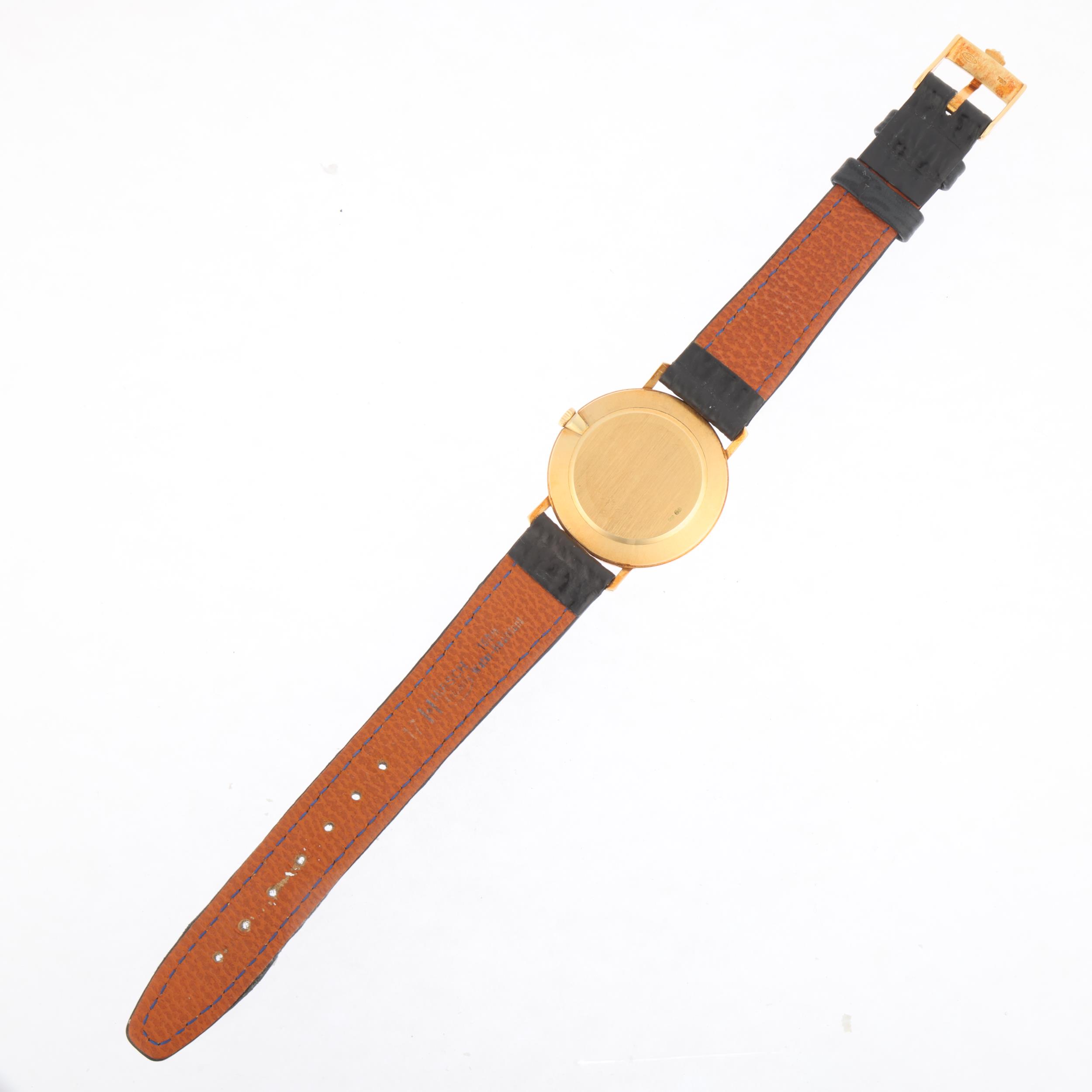 ROLEX - an 18ct gold Cellini mechanical wristwatch, ref. 5112, circa 1988, ivory Jubilee anniversary - Bild 3 aus 5