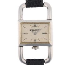 JAEGER LECOULTRE - a lady's Vintage stainless steel etrier mechanical wristwatch, ref. 1670, circa