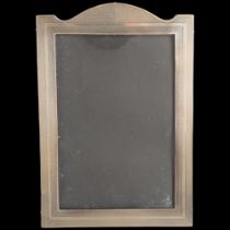 An Art Deco George V silver-fronted photo frame, Walker & Hall, Sheffield 1914, internal