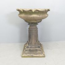 LEFCO - A Victorian three section Jardiniere. 56x85cm.