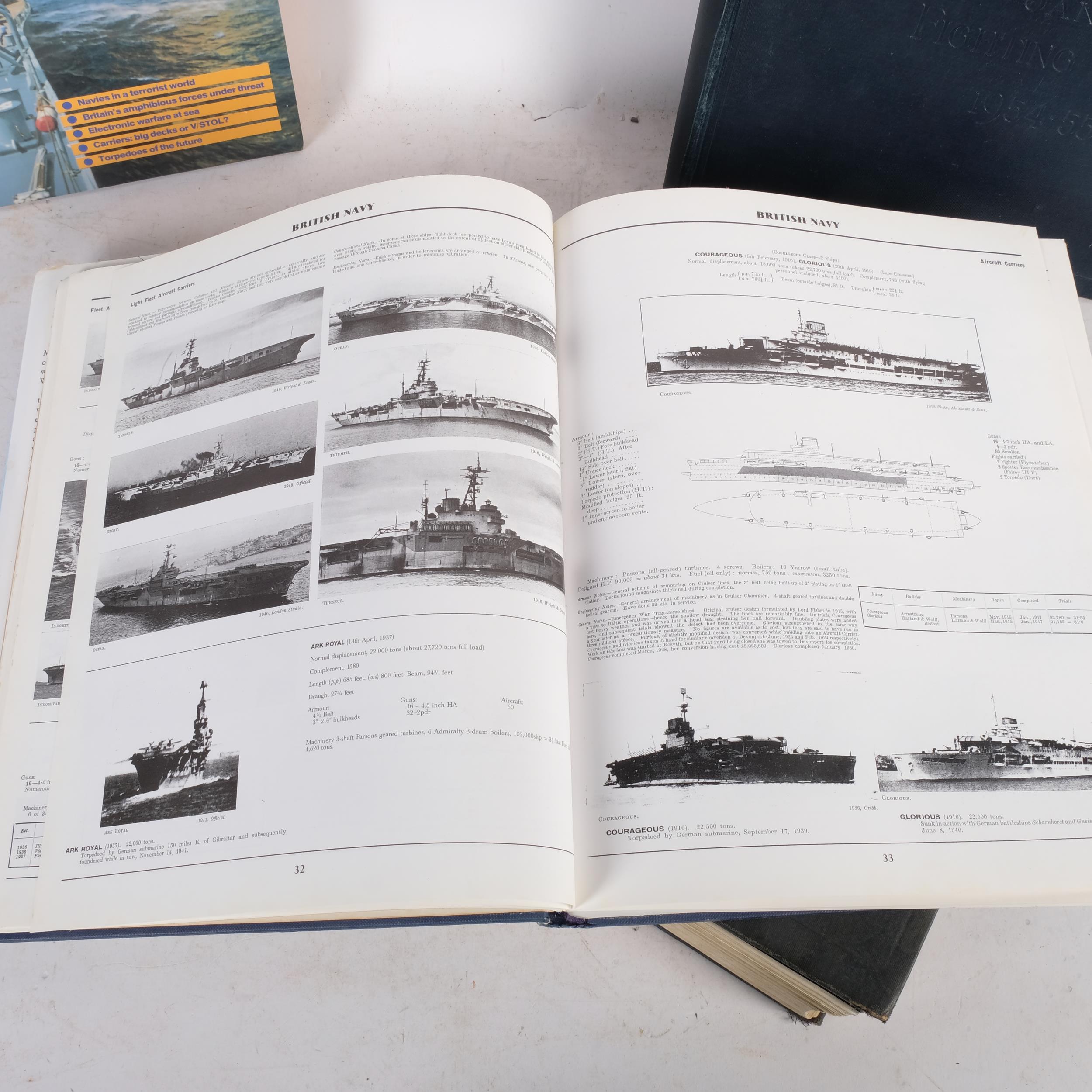 3 volumes Janes Fighting Ships, and a Janes Naval Review - Image 2 of 2